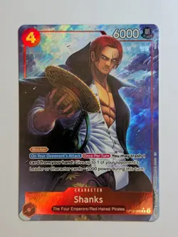 One Piece Cards Game - Shanks (Alt Art) OP12-008 R Legacy of the Master English - Image 1