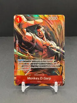 Monkey.D.Garp Alt Art Rare - Carrying On His Will #OP13-016 R One Piece TCG - Image 1