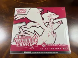 Pokemon Scarlet and Violet Black Bolt/White Flare Pokemon Center ETBs SEALED NEW - Image 2
