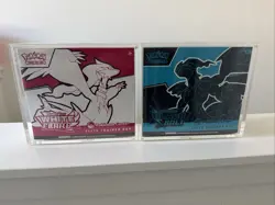 Pokemon Scarlet and Violet Black Bolt/White Flare Pokemon Center ETBs SEALED NEW - Image 1