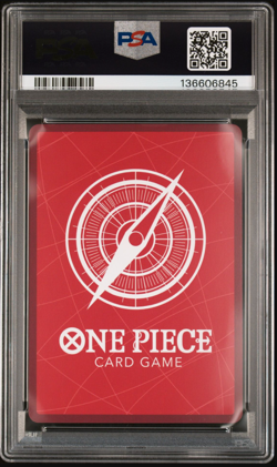 Monkey.D.Luffy (English Version 2nd Anniversary Set) OP09-061 One Piece PSA 10 - Image 2