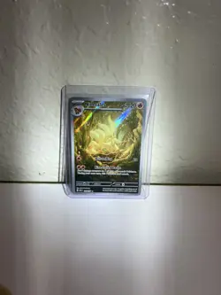 Pokemon TCG Obsidian Flames Ninetails Illustration Rare Holo Card 199/197 NM - Image 1
