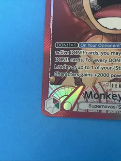 Monkey.D.Luffy (001) (Alternate Art) OP13-001 Carrying On His Will Foil - Image 2