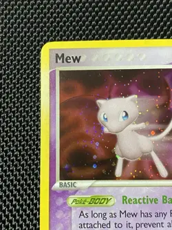 Mew 4/17 POP Series 4 Promo Pokemon Card Holo Foil Rare Swirl Near Mint - Image 2