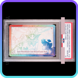 PSA 10 Jimmy Choo X Sailor Moon Collector Card Promo Chibi Tuxedo Mask 2024 - Image 1