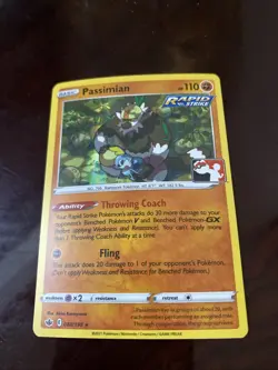Passimian 088/198 Rare Chilling Reign Pokemon TCG HOLO CARD - Image 1