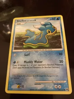 Shellos 73/100 Pokemon Majestic Dawn CARD TCG REGULAR FINISH - Image 2