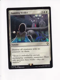 MAGIC THE GATHERING COMMANDER: FINAL FANTASY DAMNING VERDICT - Image 1