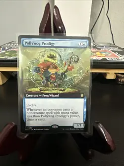 Pollywog Prodigy (Extended Art) Commander: Bloomburrow Regular - Image 1