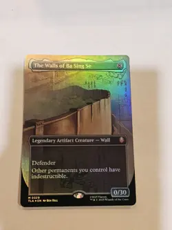 The Wall Of Ba Sing Se Boarderless Foil - Image 1