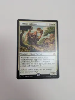 MTG - Curious Colossus - Lorwyn Eclipsed NM/M Condition - Image 1