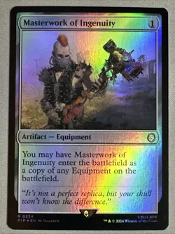 MTG / Masterwork of Ingenuity / PIP / #234 / FOIL / Rare / NM - Image 1