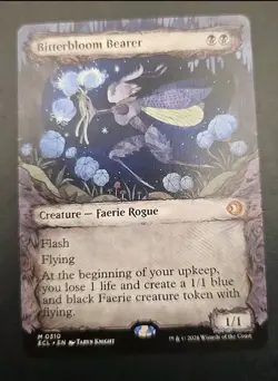 Bitterbloom Bearer (Showcase) Lorwyn Eclipsed MTG Regular Near Mint + free gift! - Image 1