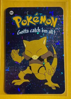 🔥 ABRA Pokemon Pocket Monsters Japanese Vending Prism Sticker LP Holo FOIL - Image 1
