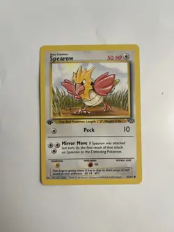 NM SPEAROW 1ST EDITION - 62/64 WotC Pokemon TCG Jungle Set - Image 5