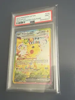 PSA 9 - 2024 Pikachu Ex 238/191 sv08: Surging Sparks Holo Pokemon 238/191 - Image 2