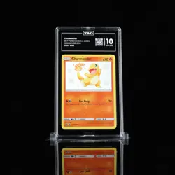 Pokemon TCG Charmander Hidden Fates SV6/SV94 Shiny Rare TAG 10 - Image 1