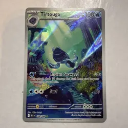 Tirtouga Pokemon Illustration Rare 106/086: Black Bolt Holo (English) NM - Image 1