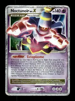 Carte Pokemon Noctunoir NIV.X Holo 96/100 Tempete Francais - Image 1