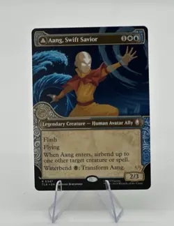 Aang, Swift Savior Legendary Creature - Human Avatar Ally R 0347 Magic Card - Image 1