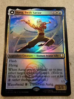 Aang, Swift Savior - #204 Foil - Avatar: The Last Airbender - Mtg - Image 1