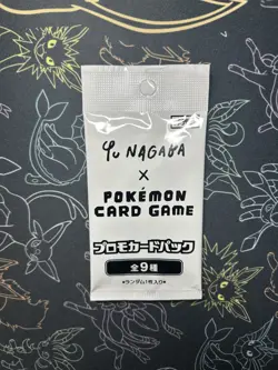 YU NAGABA Eevee’s card PROMO Pack Japanese Pokemon Cards Sealed - Image 1