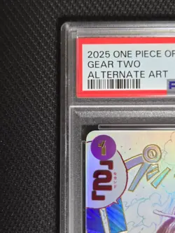 PSA 10 Gear 2 OP11-080 Luffy Parallel A Fist of Divine Speed ONE PIECE Japanese - Image 3