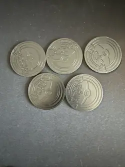 Pokemon TCG Jumbo Flipping Coins Lot Charizard Blastoise Scorbunny Venusaur - Image 4