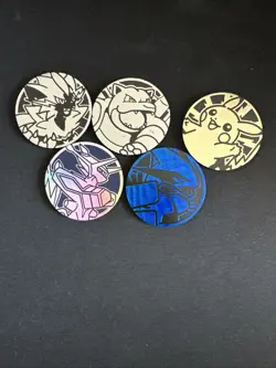 Pokemon TCG Jumbo Flipping Coins Lot Charizard Blastoise Scorbunny Venusaur - Image 5