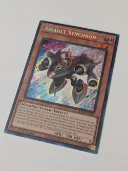 Yugioh Assault Synchron BLMR-EN003 1st Edition Secret Rare NM - Image 2