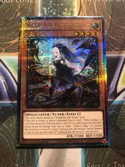 ** GUIDING QUEM, THE VIRTUOUS ** QUARTER CENTURY SECRET RARE RA03-EN225 YUGIOH! - Image 1