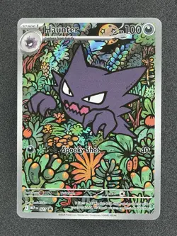 Pokemon TCG Haunter 027 Black Star Promo Me: Mega Evolution Holo - Image 1