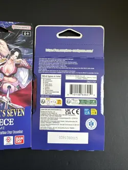 One Piece Op-14 Sleeved Booster Pack The Azure Sea’s Seven LOT OF 5 PACKS 🔥 - Image 4