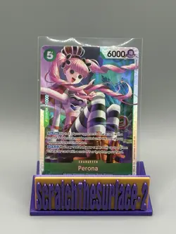 Perona - OP14-033 -One Piece TCG English - The Azure Sea's Seven SR Foil - Image 1