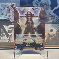 One Piece Very Limited Edition Usopp Alt Art Leader English LP! - Image 1