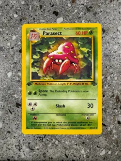 Pokemon TCG Cards 1st Edition Parasect 41/64 Jungle Uncommon NM - Image 1