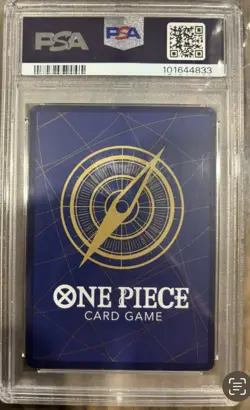 2024 One Piece PRB01 EN Manga Alternate Art #118 Roronoa Zoro PSA 10 GEM MINT - Image 2