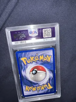 Pokemon Gyarados Holo Rare TCG Card Base Set 6/102 PSA 4 - Image 3