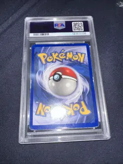 Pokemon Gyarados Holo Rare TCG Card Base Set 6/102 PSA 4 - Image 4