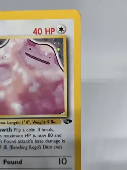 Swirl KOGA’S DITTO - 10/132 - Gym Challenge - Holo - Pokemon TCG Vintage WOTC - Image 3