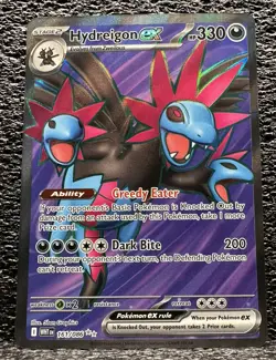 Pokemon SV White Flare Ultra Rare - 161/086 Hydreigon ex - Image 1