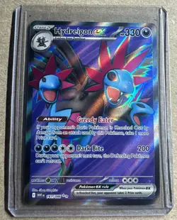 2025 Pokemon SV White Flare WHT EN Hydreigon ex Ultra Rare #161/086 - Image 1