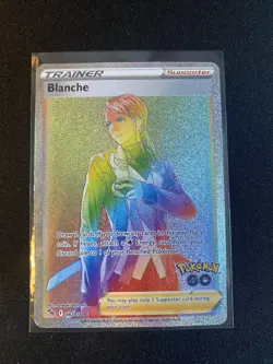 Pokemon Card - Blanche Pokemon Go 082/078 Holo Secret Rare - Mint/NM - Image 1