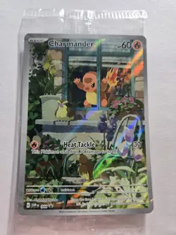 Charmander 044 SVP Obsidian Flames ETB Promo Rare Holo Pokemon TCG NM/M SEALED - Image 1