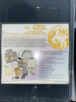 Pokemon TCG Sword & Shield Brilliant Stars Pokemon Center Elite Trainer Box ETB - Image 2