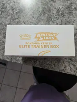 Pokemon Center Brilliant Stars ETB Pokemon TCG Sword & Shield Elite Trainer Box - Image 2