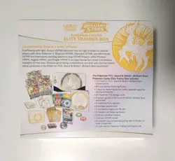 Pokemon TCG: Sword & Shield Brilliant Stars Pokemon Center Elite Trainer Box ETB - Image 2