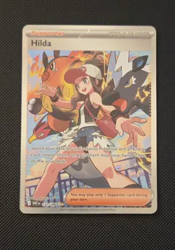 Pokemon TCG Hilda Sir SV11W 171/086 White Flare English - Image 1