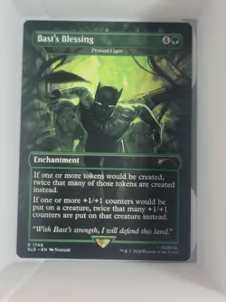 MTG Primal Vigor - 1749 - Bast's Blessing - English - Non-Foil - Image 1