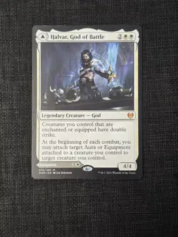 MTG - Halvar God of Battle - Sword of the Realms 015/285 NM Kaldheim - Image 1
